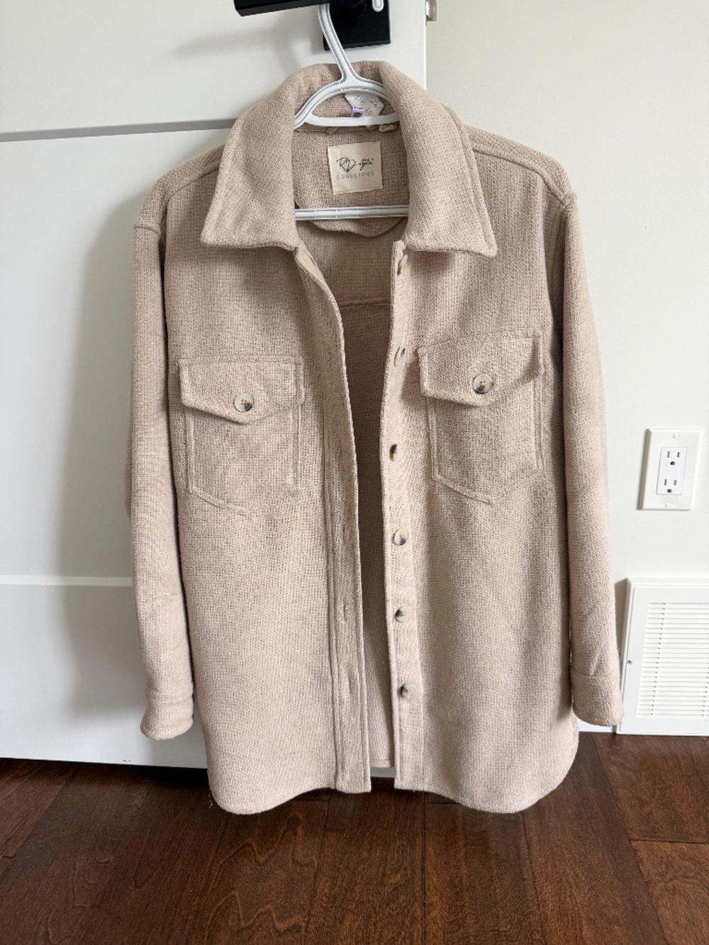 RD Style Cream shacket